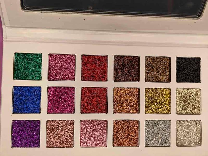 "SPARKLE" Glitter Palette